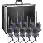 Alinco Team-Set DJ-PAX-4 + KEP-24-VK 150099 PMR-Handfunkgerät 10er Set Alinco Team-Set DJ-PAX-4 + KEP-24-VK 150099 PMR-Handfunkgerät 10er Set
