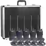 Alinco Team-Set DJ-VX-46 + EMS-76 150102 PMR-Handfunkgerät 5er Set Alinco Team-Set DJ-VX-46 + EMS-76 150102 PMR-Handfunkgerät 5er Set