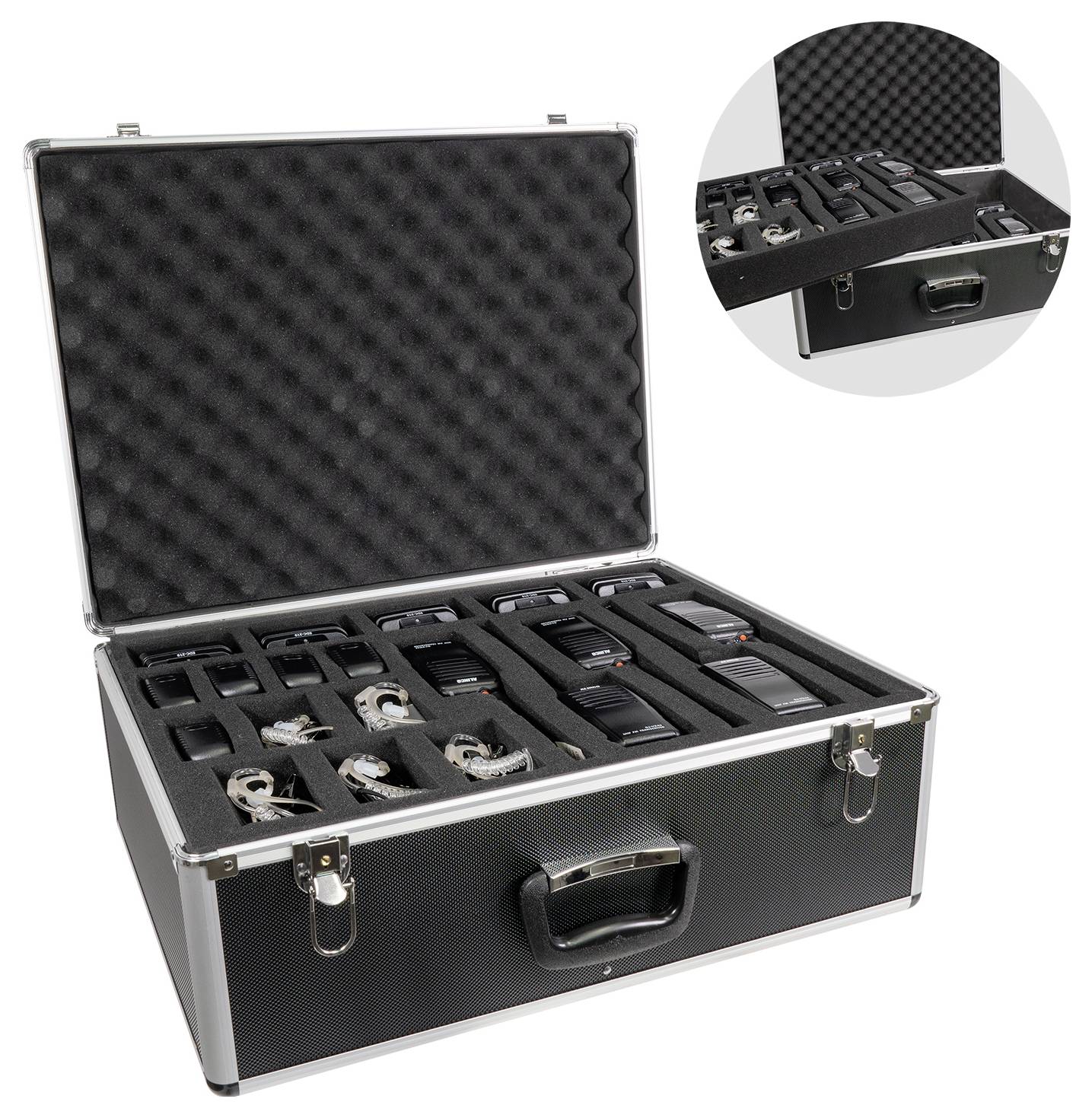 Alinco Team-Set DJ-VX-46 + KEP-24-AL 150103 PMR-Handfunkgerät 10er Set