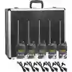 Alinco Team-Set DJ-A-446 KEP-24-AL 150105 PMR-Handfunkgerät 5er Set Alinco Team-Set DJ-A-446 KEP-24-AL 150105 PMR-Handfunkgerät 5er Set