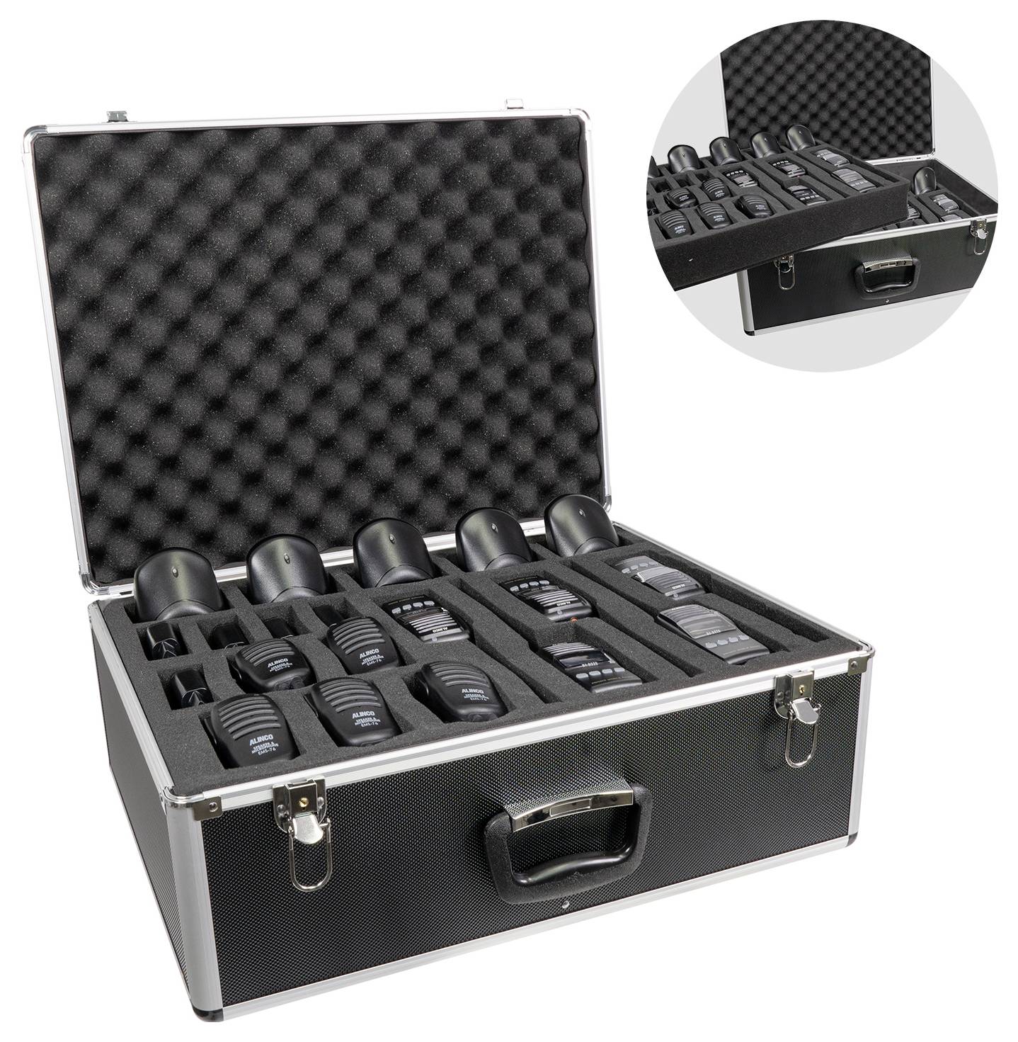 Alinco Team-Set DJ-A-446 EMS-76 150108 PMR-Handfunkgerät 10er Set