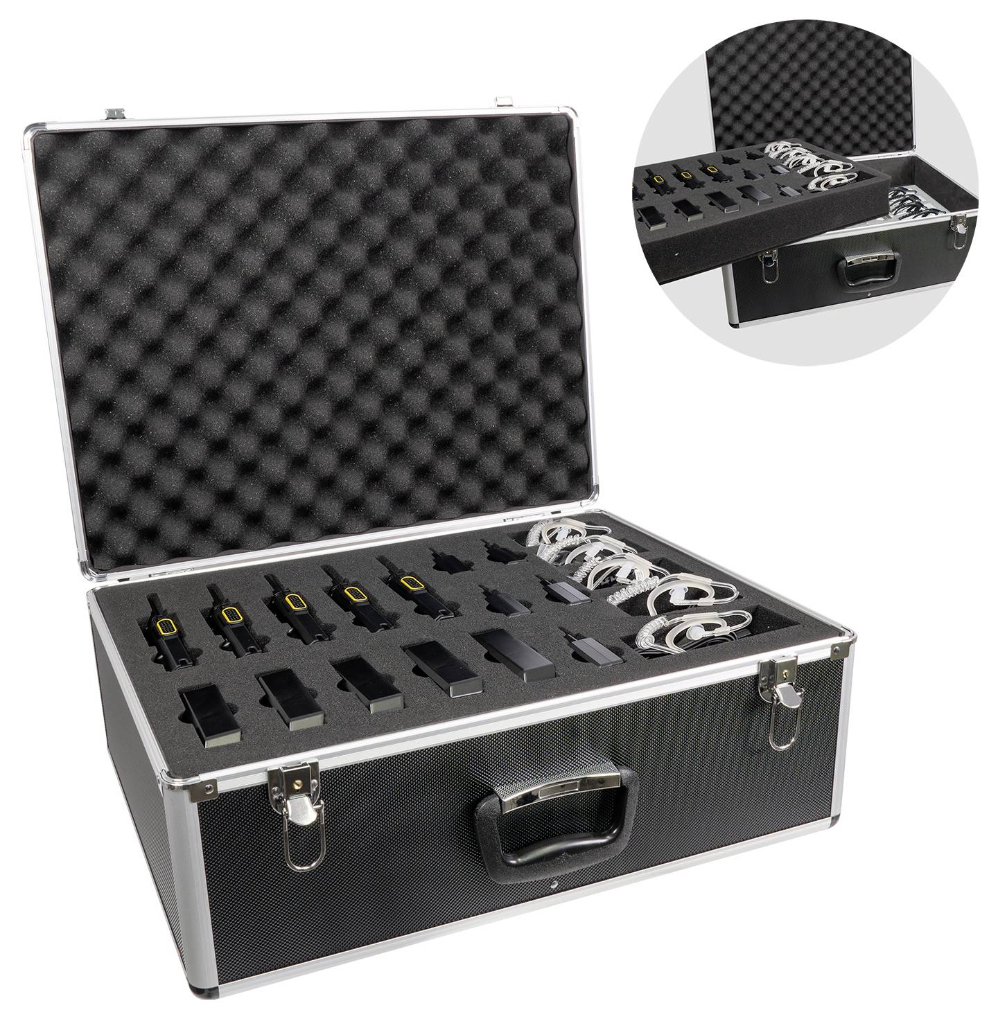 MAAS Elektronik Team-Set PT-375 KEP-24-VK 150113 PMR-Handfunkgerät 10er Set