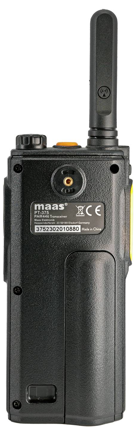 MAAS Elektronik PT-375 3702 PMR-Handfunkgerät 1er Set