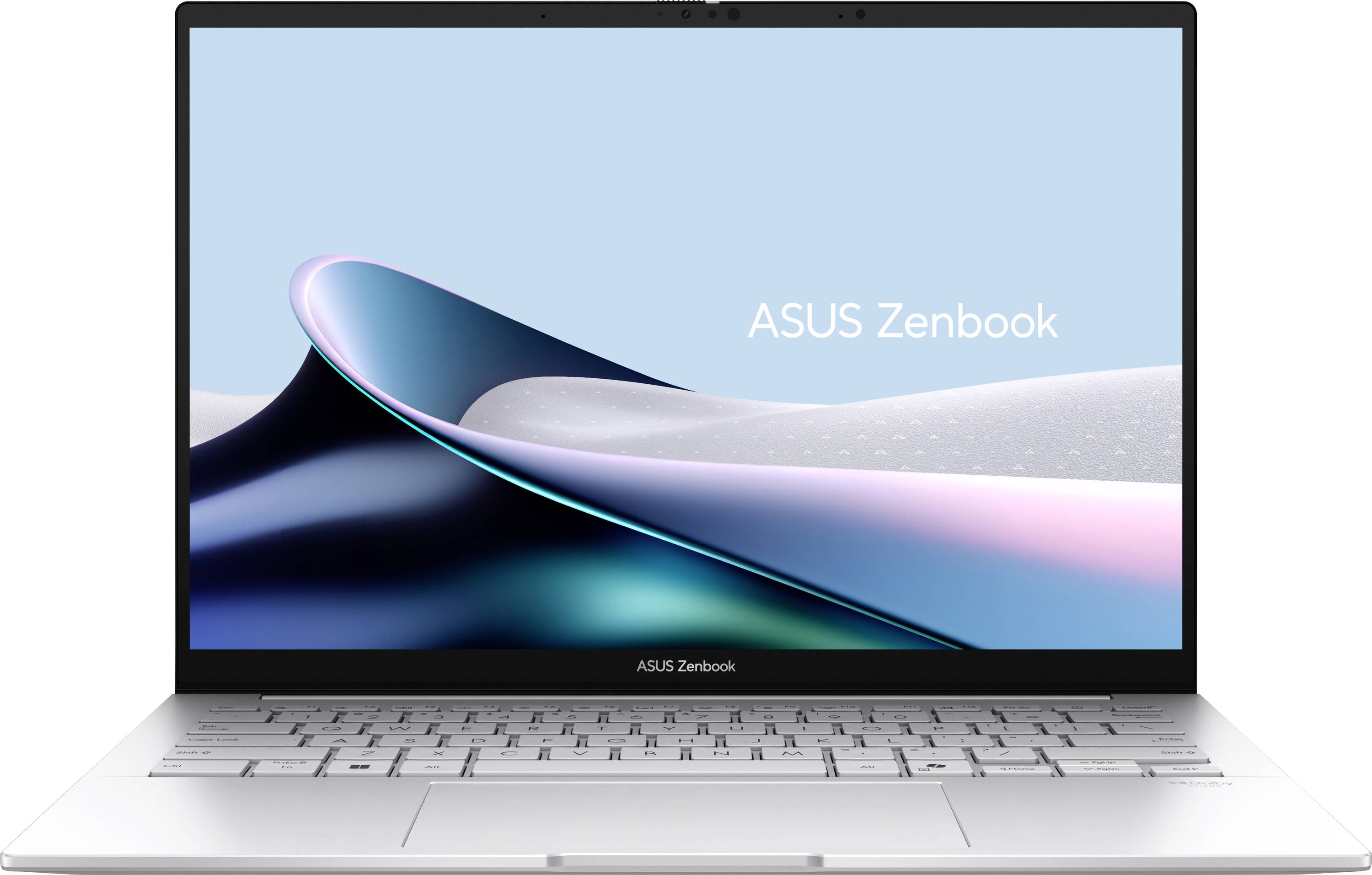 Asus Notebook ZenBook 14 OLED U9-285H 35.6cm (14 Zoll) 3K 285H 32GB RAM 1TB SSD Deutsch, QWERTZ Silber 90NB14W2-M00KE0