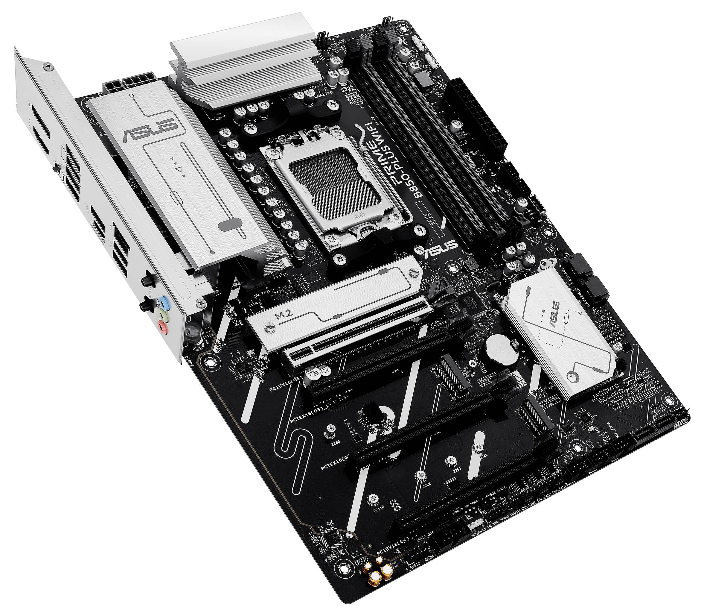 Asus MB PRIME B850-PLUS WIFI Mainboard Sockel (PC) AMD® AM5 Formfaktor (Details) ATX Mainboard-Chipsatz AMD® B850