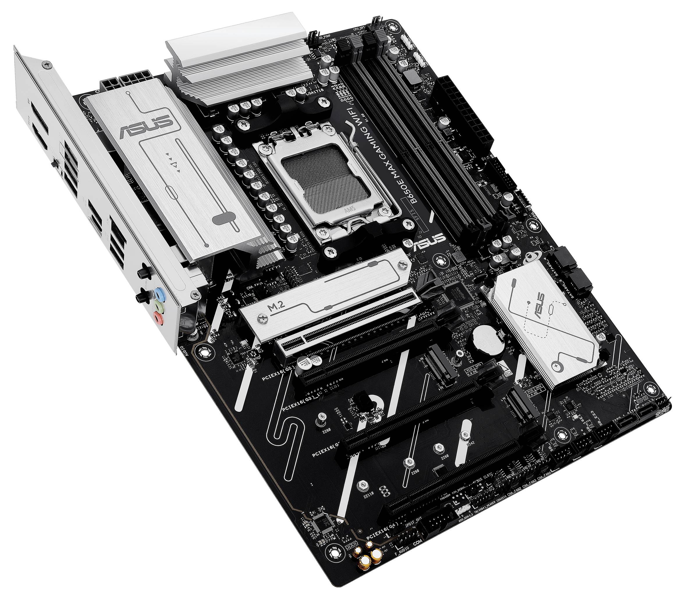 Asus MB B650E MAX GAMING WIFI Mainboard Sockel (PC) AMD® AM5 Formfaktor (Details) ATX Mainboard-Chipsatz AMD® B650
