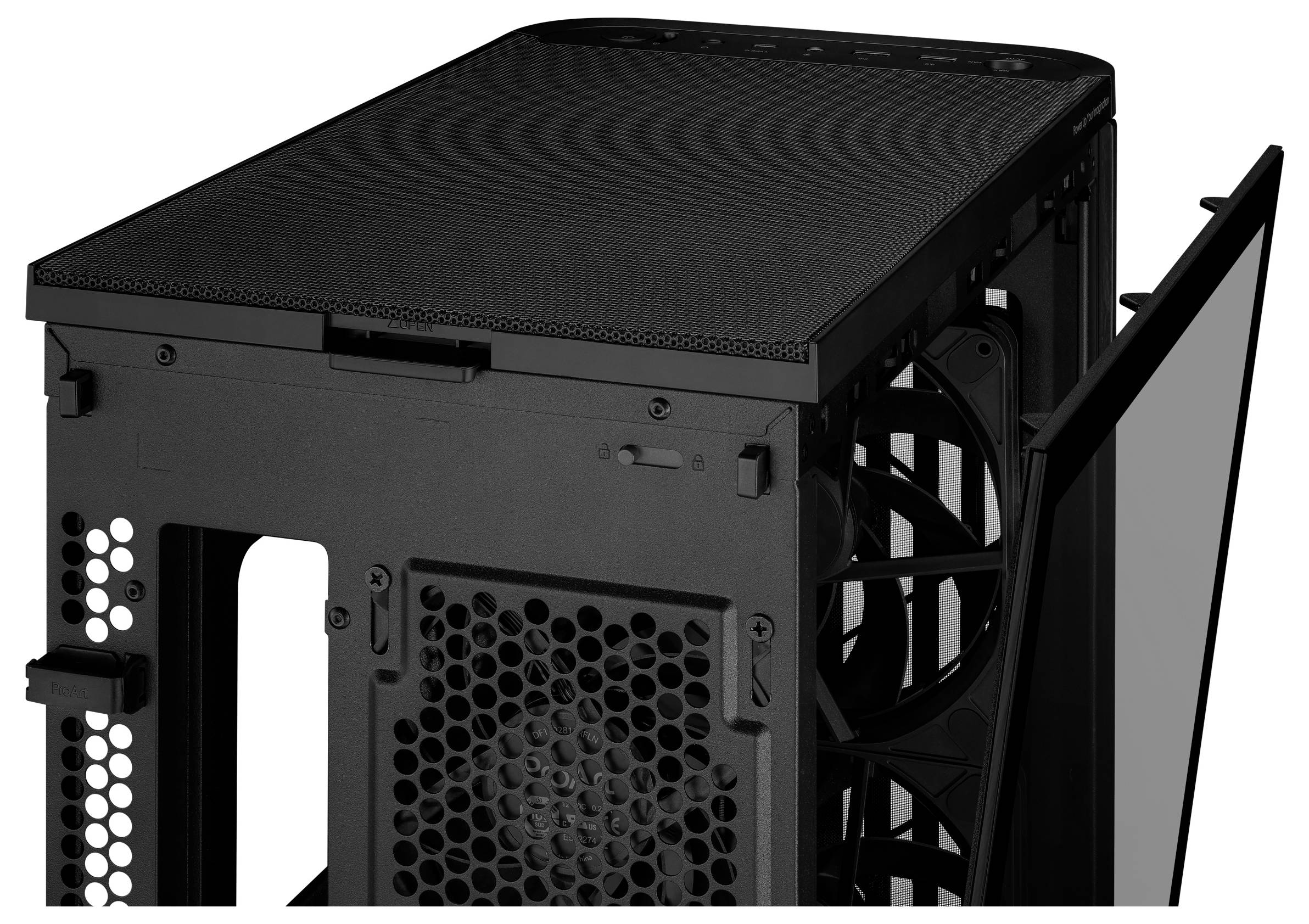 Asus 90DC00M0-B39000 Tower PC-Gehäuse Schwarz