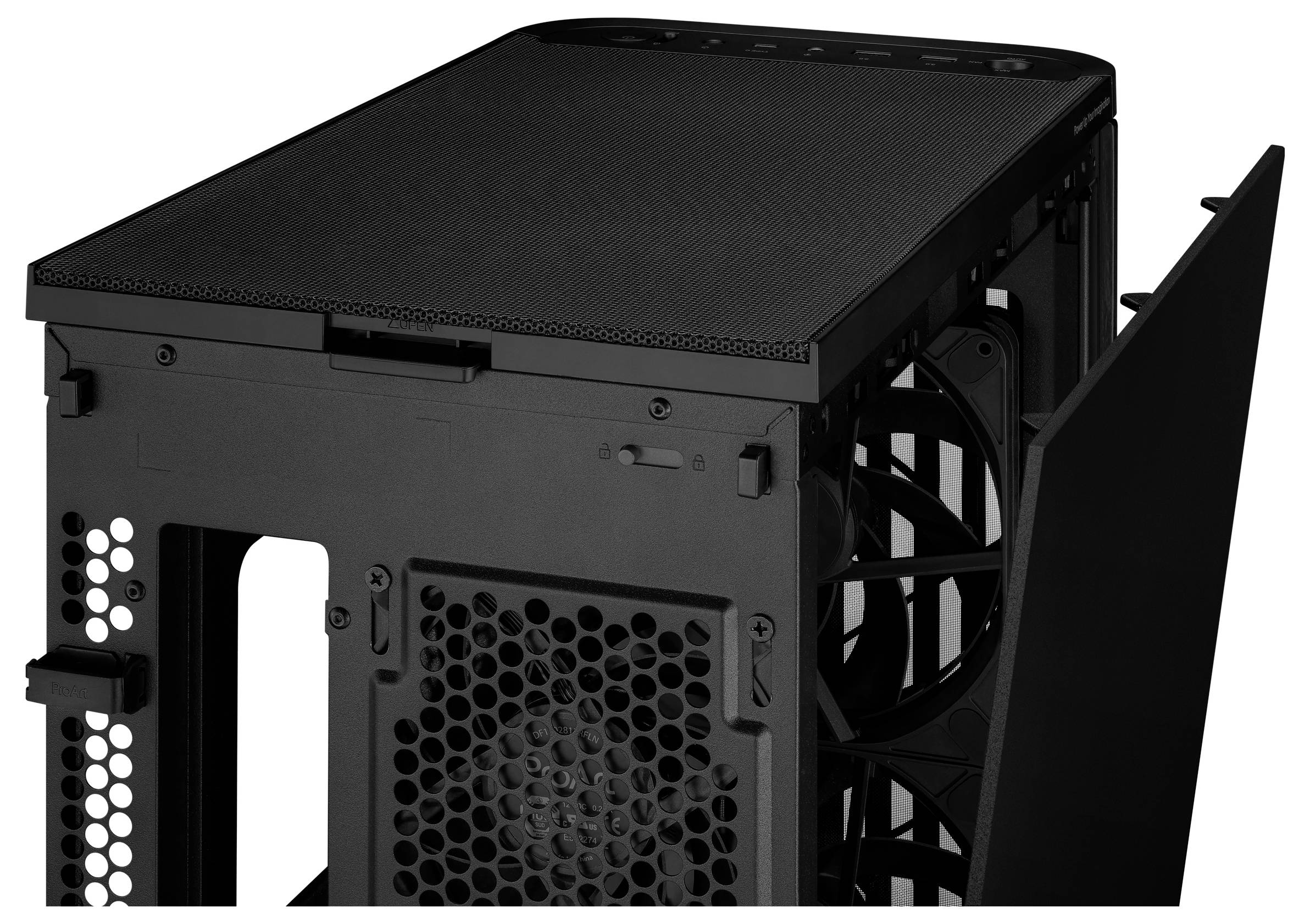 Asus 90DC00M0-B39010 Tower PC-Gehäuse Schwarz