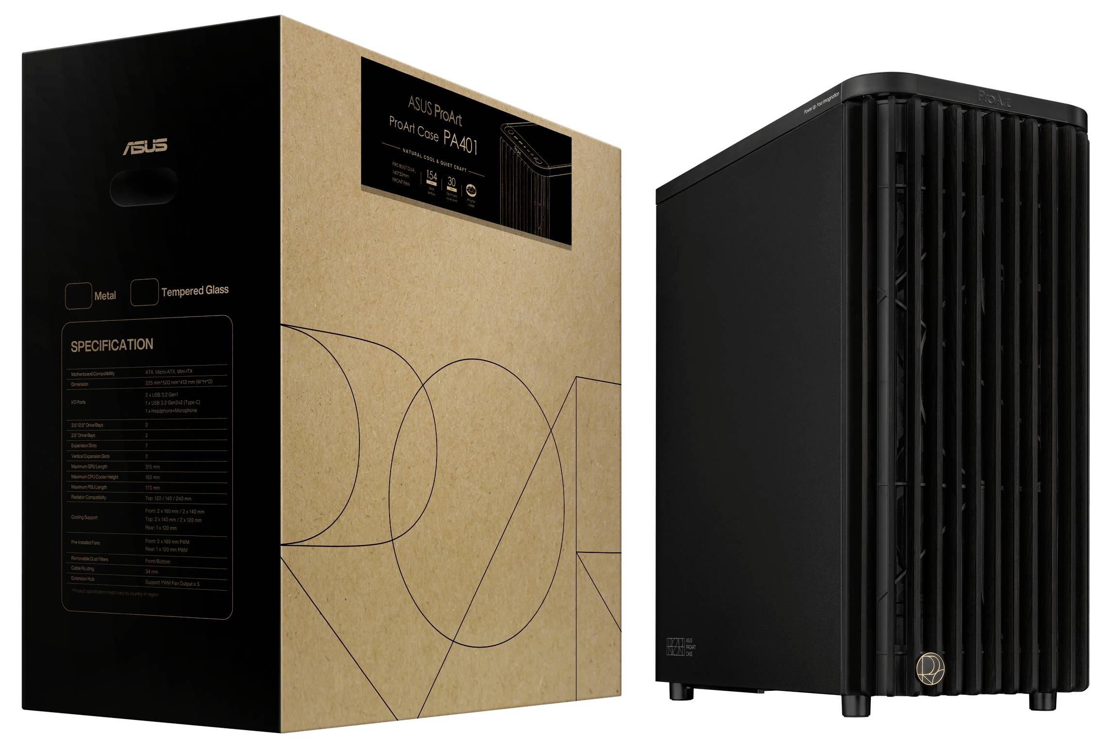 Asus 90DC00M0-B39010 Tower PC-Gehäuse Schwarz