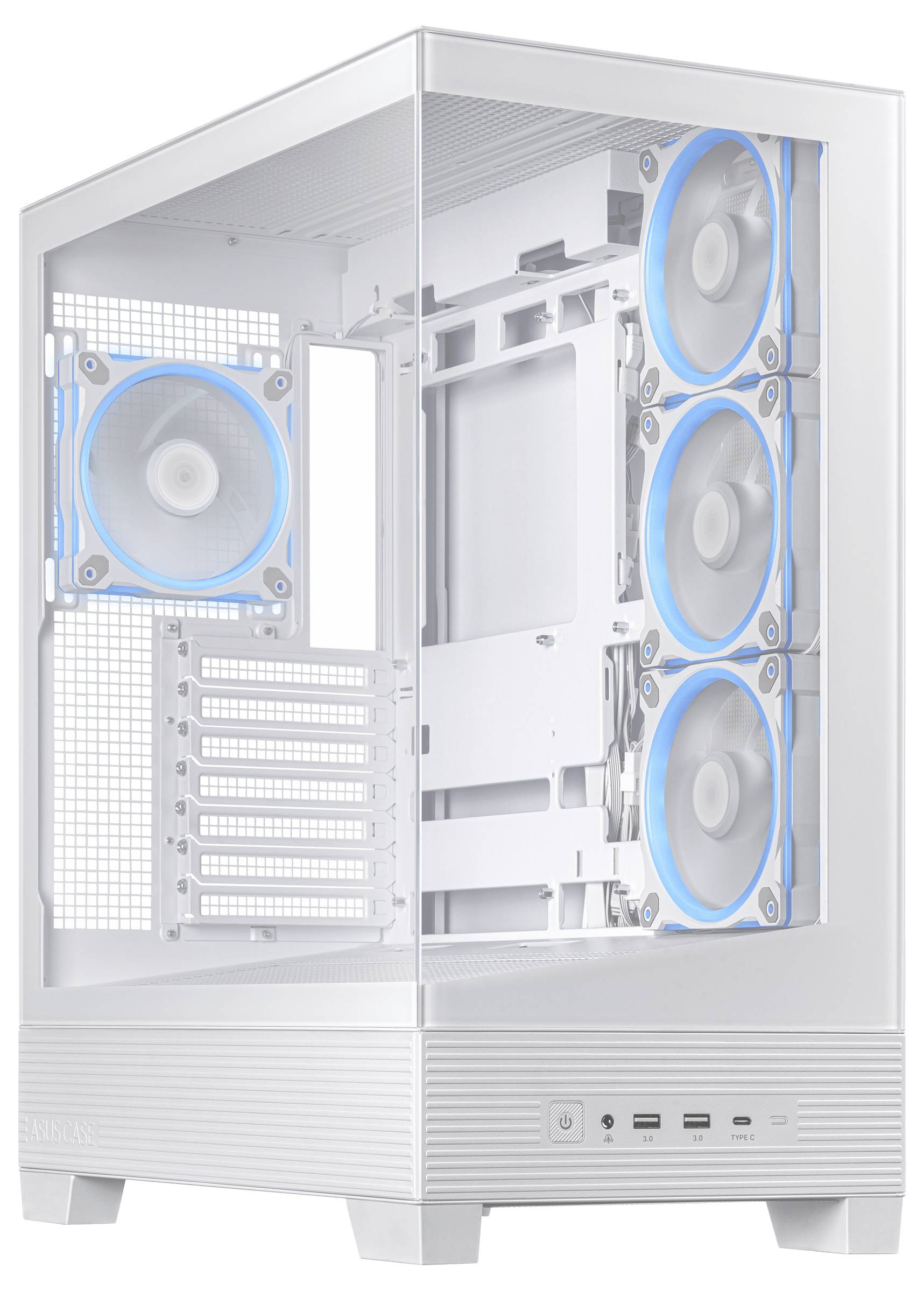 Asus 90DC00R0-B19000 Midi-Tower PC-Gehäuse Schwarz