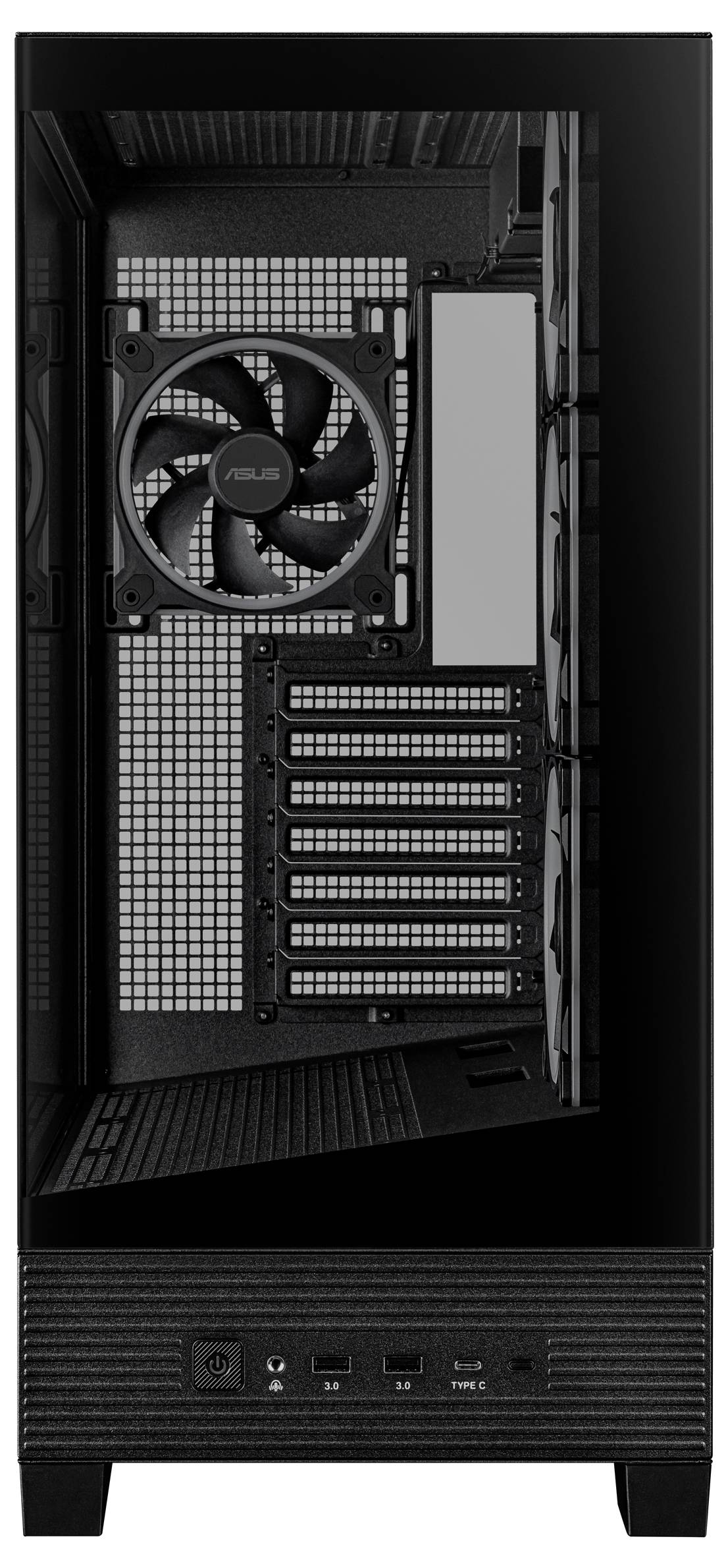 Asus 90DC00R0-B19000 Midi-Tower PC-Gehäuse Schwarz