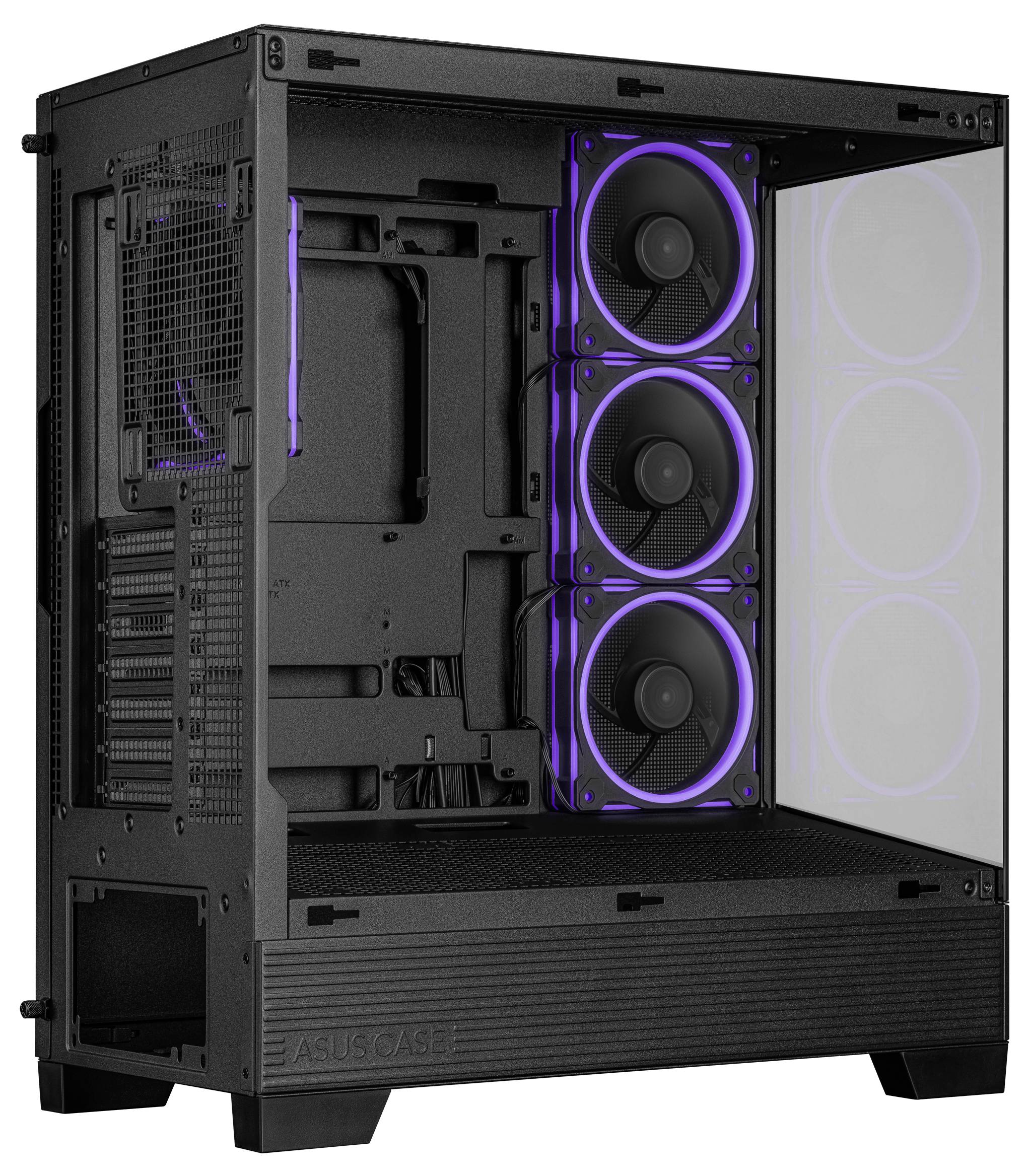 Asus 90DC00R0-B19000 Midi-Tower PC-Gehäuse Schwarz