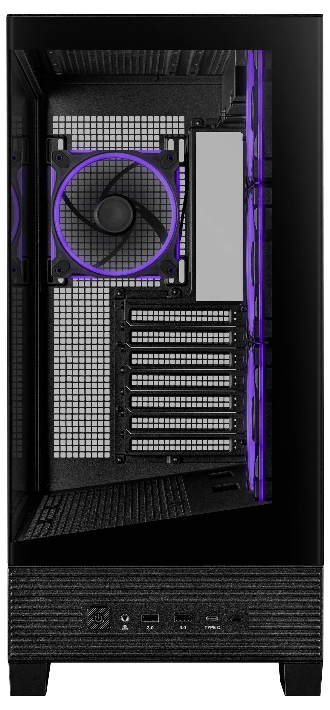 Asus 90DC00R0-B19000 Midi-Tower PC-Gehäuse Schwarz