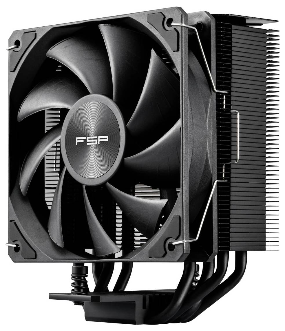 FSP Fortron POO0000012 CPU-Kühler mit Lüfter Intel® LGA 1851, Intel® LGA 1700, Intel® LGA 1200, AMD® AM4, AMD® AM5
