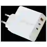 LC Power LC-GAN-65 USB Ladegerät 65W 2x USB-C®, 1x USB-A USB PD 3.0 Weiß Innenbereich GaN, Schnellladegerät, USB Power Delivery LC Power LC-GAN-65 USB Ladegerät 65W 2x USB-C®, 1x USB-A USB PD 3.0 Weiß Innenbereich GaN, Schnellladegerät, USB Power Delivery