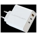LC Power LC-GAN-65 USB Ladegerät 65W 2x USB-C®, 1x USB-A USB PD 3.0 Weiß Innenbereich GaN, Schnellladegerät, USB Power Delivery LC Power LC-GAN-65 USB Ladegerät 65W 2x USB-C®, 1x USB-A USB PD 3.0 Weiß Innenbereich GaN, Schnellladegerät, USB Power Delivery