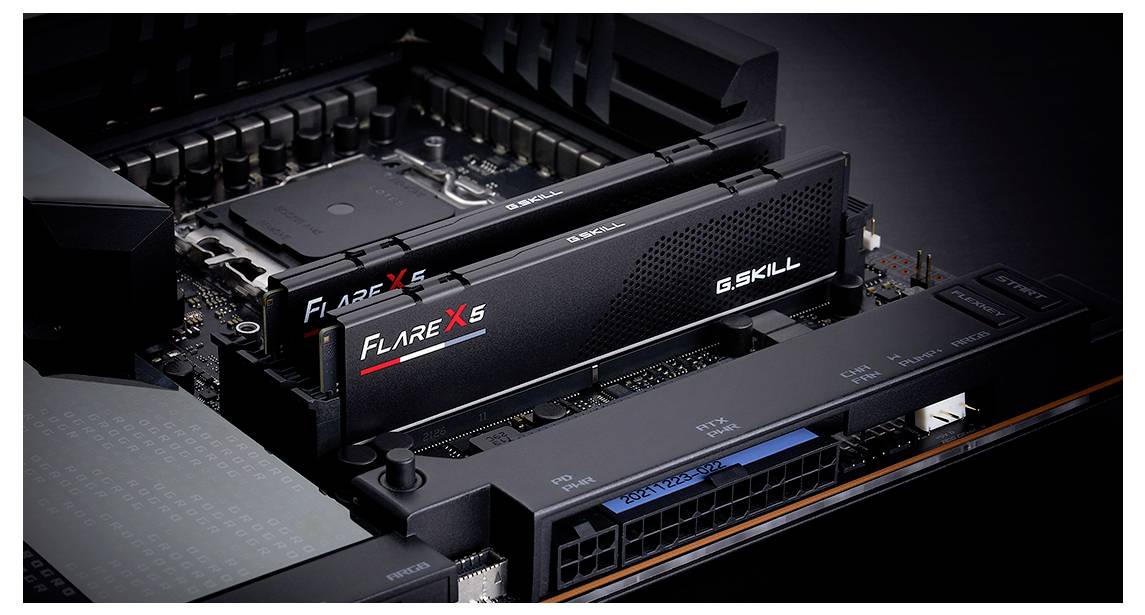 G.Skill F5-5200J4040A32GX2-FX5 PC-Arbeitsspeicher Kit DDR5 64 GB 2 x 32 GB Non-ECC CL40 F5-5200J4040A32GX2-FX5