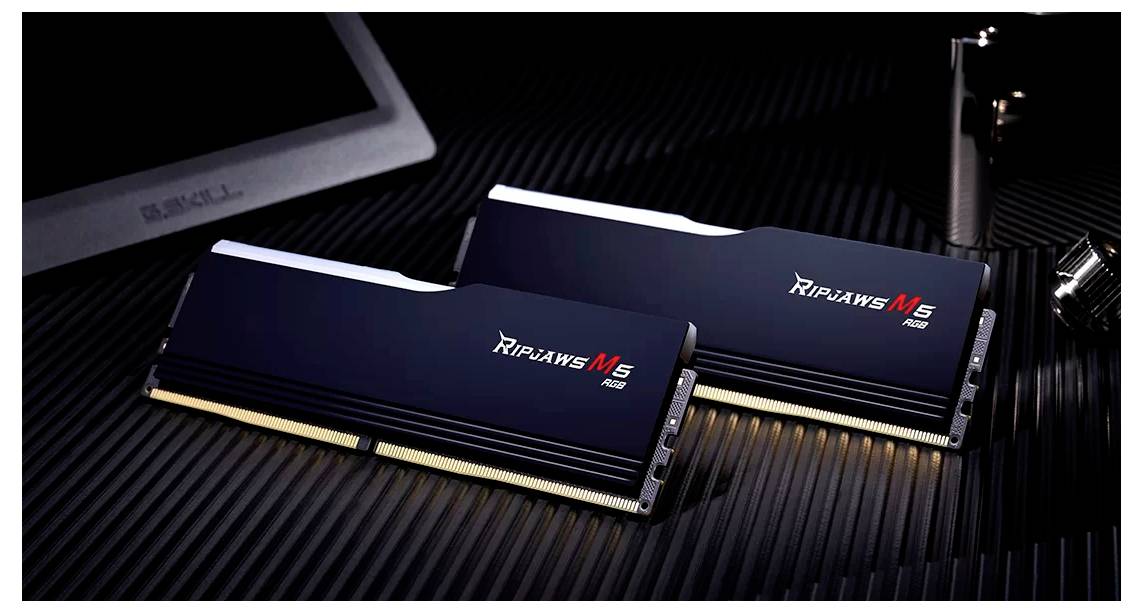 G.Skill F5-6000J2836G16GX2-RM5RK PC-Arbeitsspeicher Kit DDR5 32 GB 2 x 16 GB Non-ECC CL28 F5-6000J2836G16GX2-RM5RK