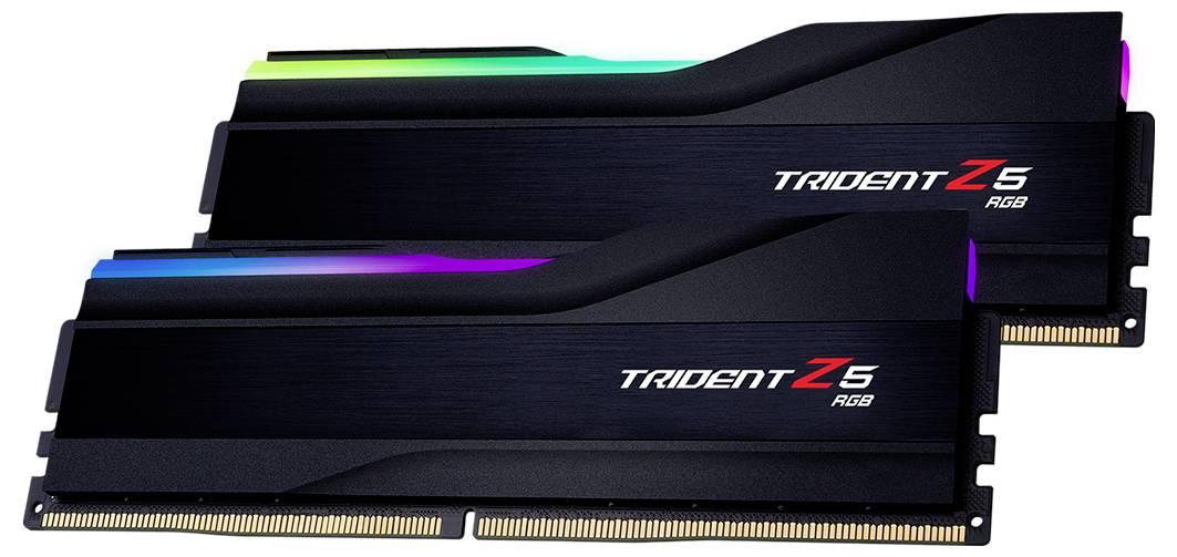 G.Skill F5-6000J2836G32GX2-TZ5RK PC-Arbeitsspeicher Kit DDR5 64GB 2 x 32GB Non-ECC CL28 F5-6000J2836G32GX2-TZ5RK