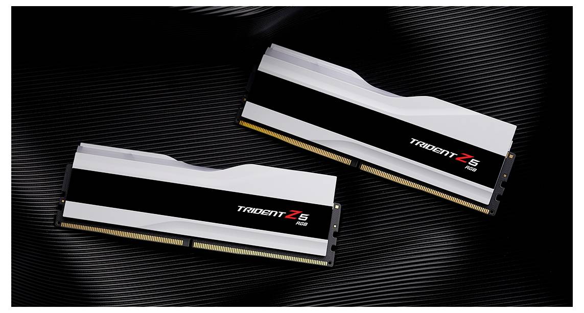 G.Skill F5-6000J2836G32GX2-TZ5RW PC-Arbeitsspeicher Kit DDR5 64GB 2 x 32GB Non-ECC CL28 F5-6000J2836G32GX2-TZ5RW