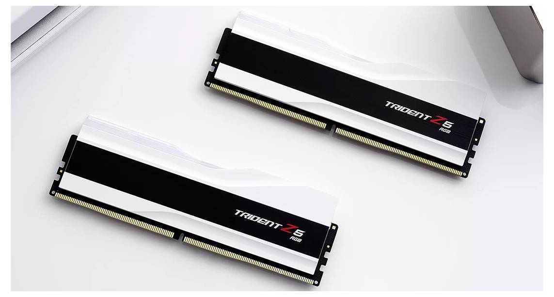 G.Skill F5-6000J2836G32GX2-TZ5RW PC-Arbeitsspeicher Kit DDR5 64GB 2 x 32GB Non-ECC CL28 F5-6000J2836G32GX2-TZ5RW