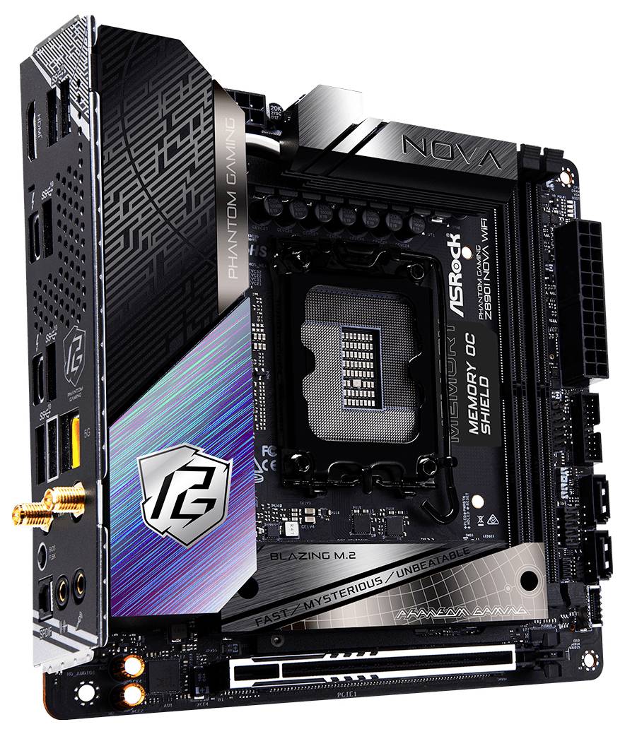 ASRock Z890I Nova Mainboard Sockel (PC) Intel® LGA 1851 Formfaktor (Details) Mini-ATX Mainboard-Chipsatz Intel® Z890