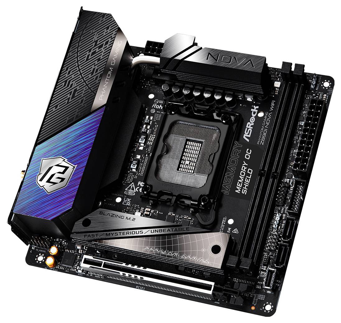 ASRock Z890I Nova Mainboard Sockel (PC) Intel® LGA 1851 Formfaktor (Details) Mini-ATX Mainboard-Chipsatz Intel® Z890