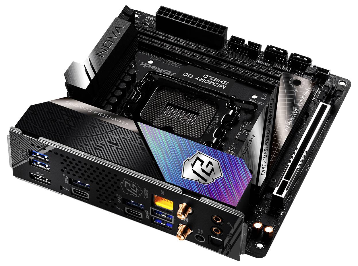 ASRock Z890I Nova Mainboard Sockel (PC) Intel® LGA 1851 Formfaktor (Details) Mini-ATX Mainboard-Chipsatz Intel® Z890
