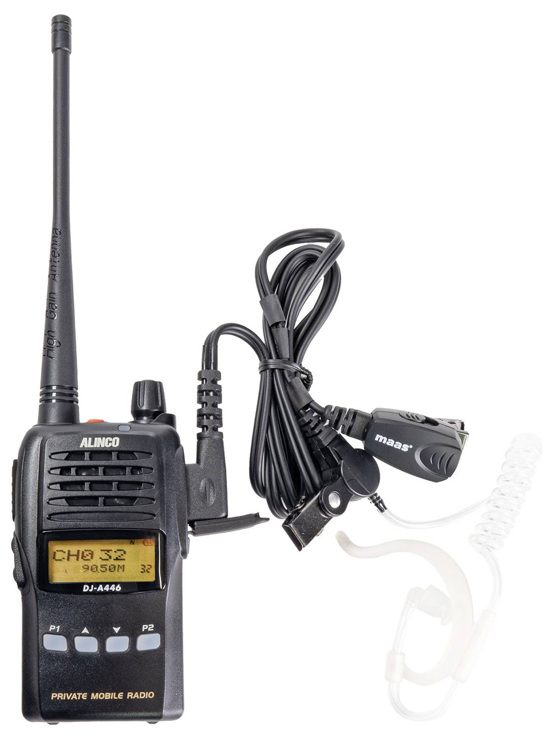 Alinco Team-Set DJ-A-446 KEP-24-AL 150107 PMR-Handfunkgerät 10er Set