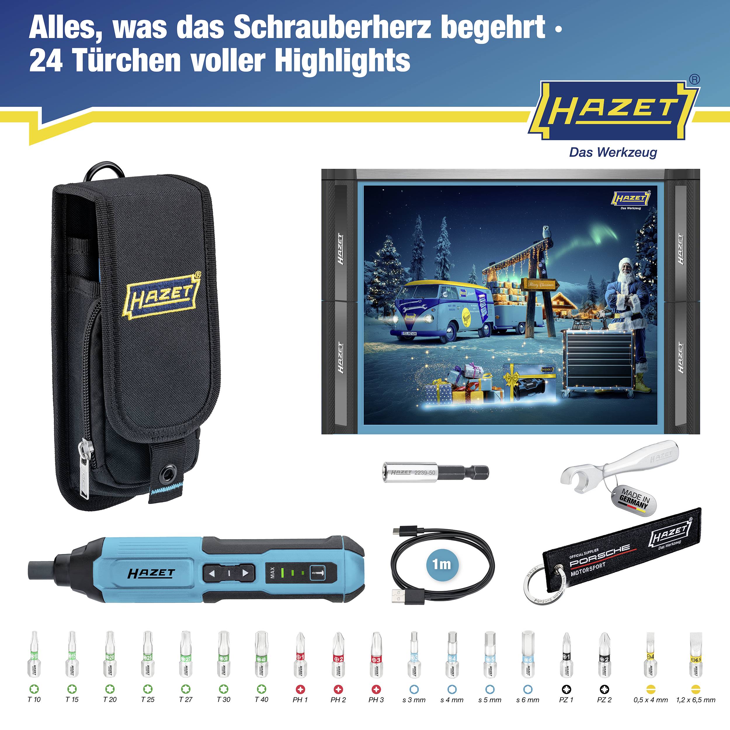 Hazet Werkzeug Adventskalender