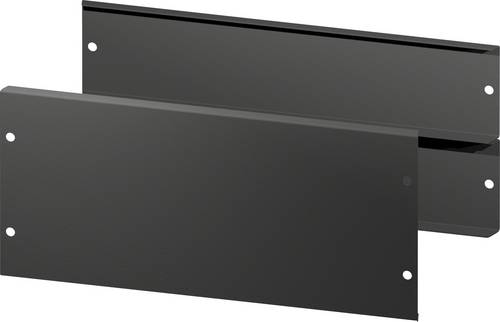 Rittal 2830062 AX Sockel-Blende, vorne/hinten, H: 200 mm, für B: 600 mm Blende Stahlblech Schwarz (