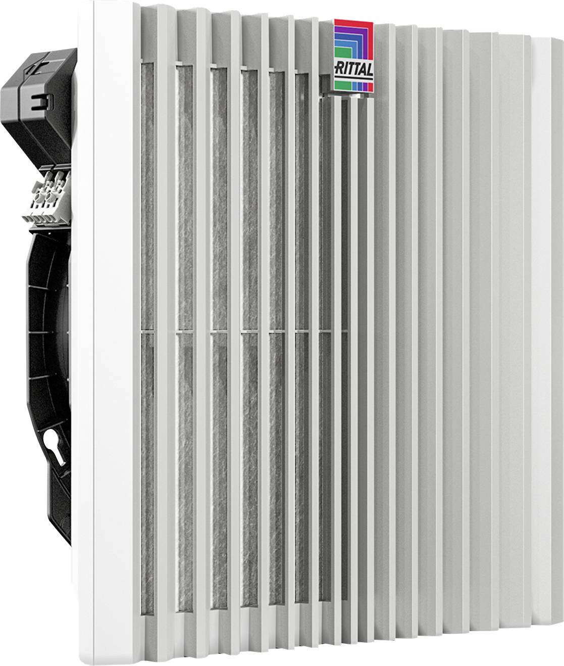 Rittal SK 3243.700 Blue e+ Filterlüfter 230V 106.4 W, 77.7W (B x H x T) 323 x 323 x 144.5mm 1St.