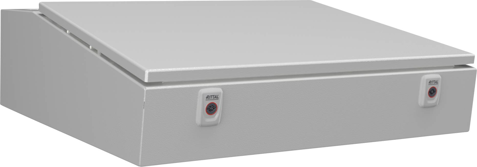 Rittal CX 6710.000 Pult-Gehäuse Mittelteil (B x H) 600 mm x 200 mm Stahlblech Grau (RAL 7035) 1 St.