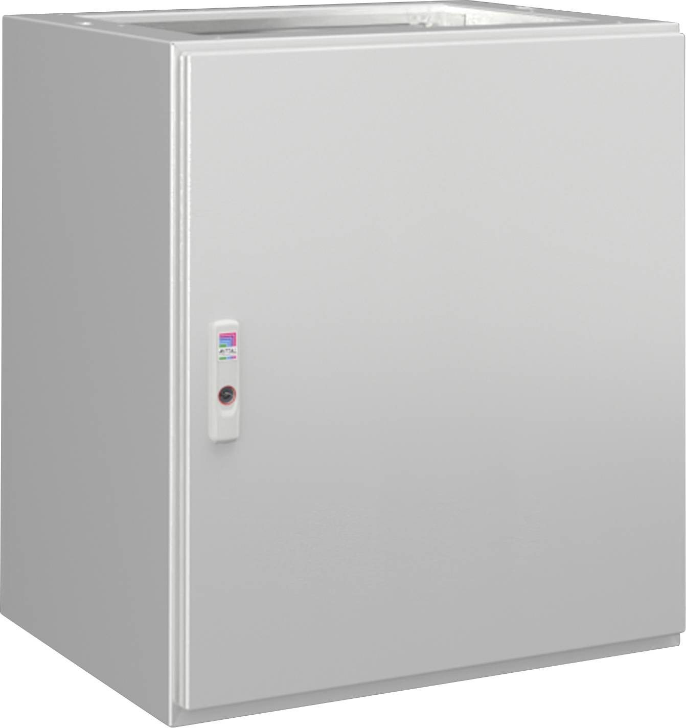 Rittal CX 6704.000 Pult-Gehäuse Unterteil (B x H x T) 600 x 675 x 500mm Stahlblech Grau (RAL 7035) 1St.