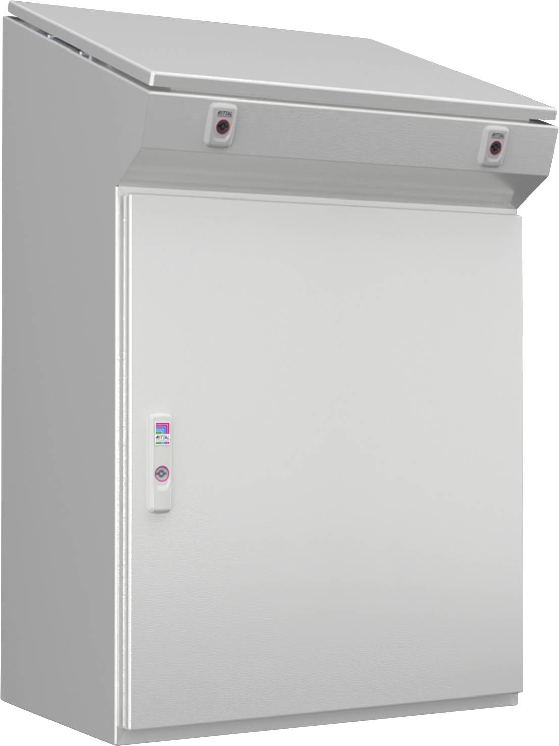 Rittal CX 6746.000 Standpult (B x H) 600 mm x 970 mm Stahlblech Grau (RAL 7035) 1 St.