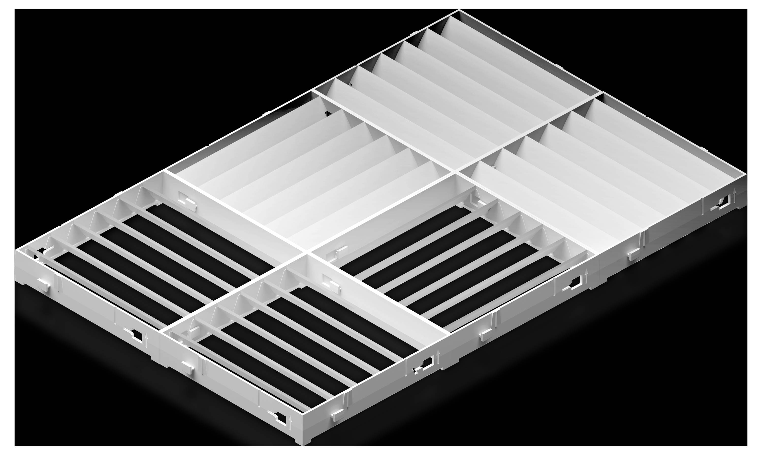 Rittal SK 3213.350 Luftkanal-Adapter (B x H x T) 330 x 495 x 30mm 1St.