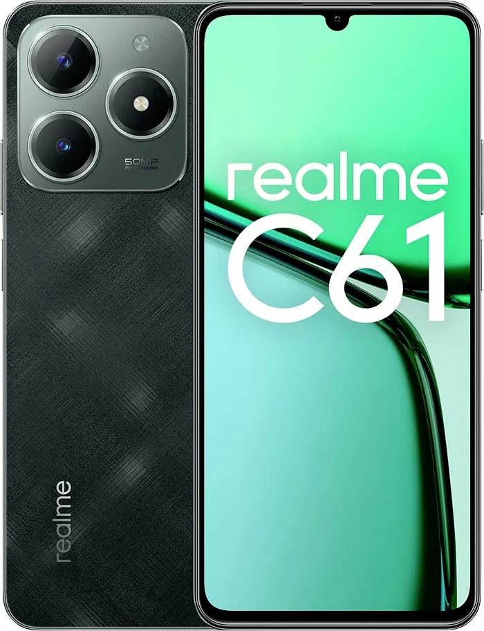 Realme C61 256GB Dunkelgrün EEK A (A - G) 17.1cm (6.75 Zoll) Smartphone