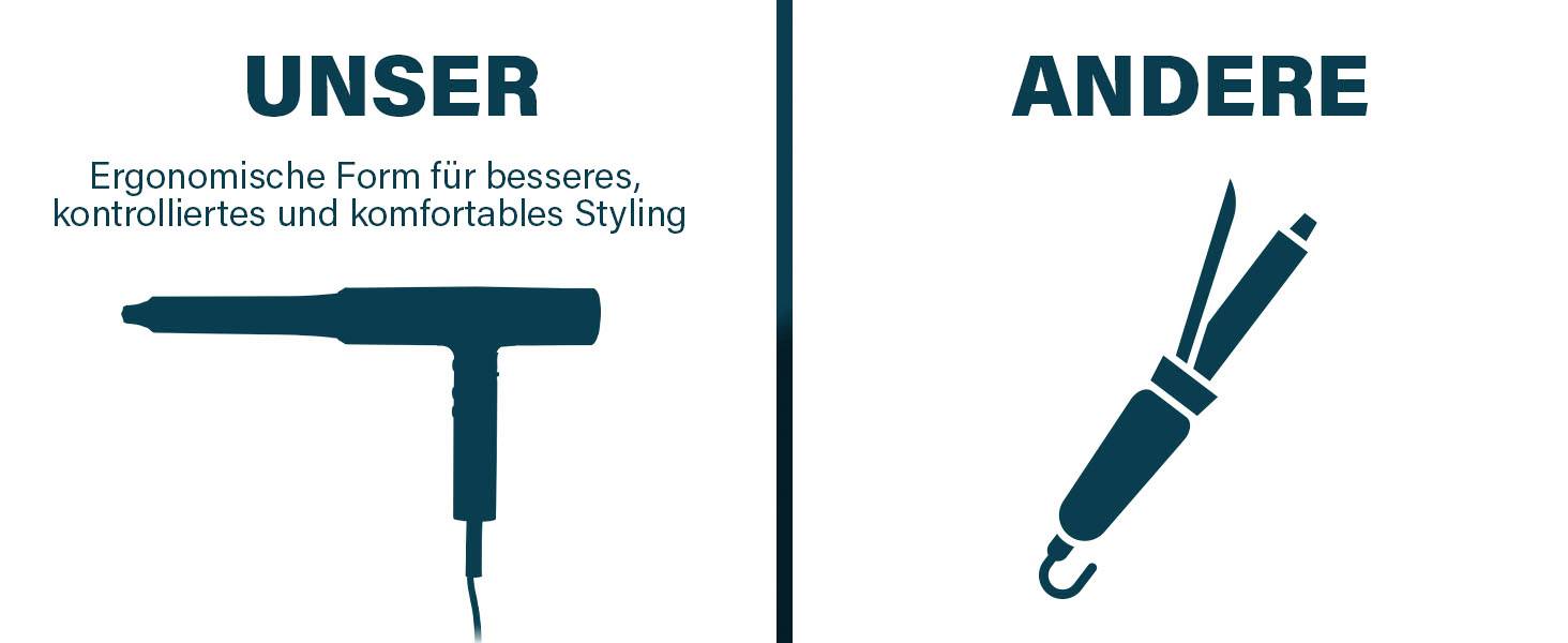 Princess Profi-Airstyler Haartrockner Schwarz