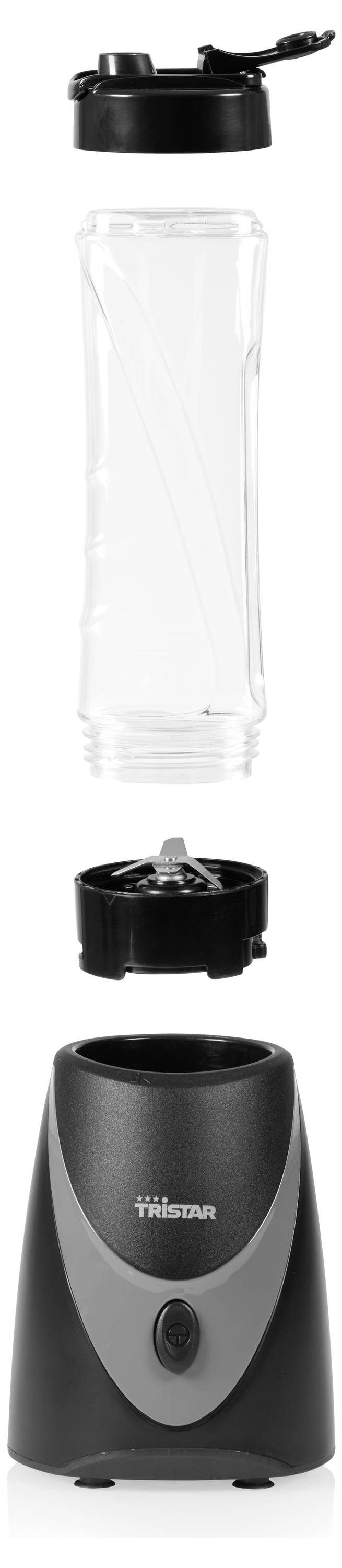 Tristar Smoothie-Maker 250W Schwarz, Grau