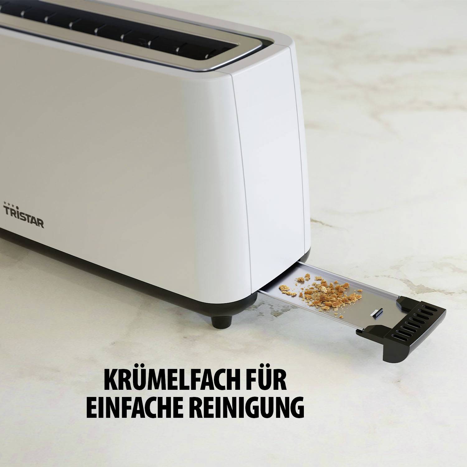 Tristar BR-1056 Toaster Weiß