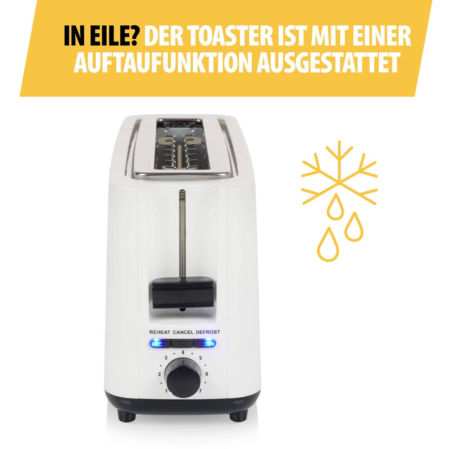 Tristar BR-1056 Toaster Weiß