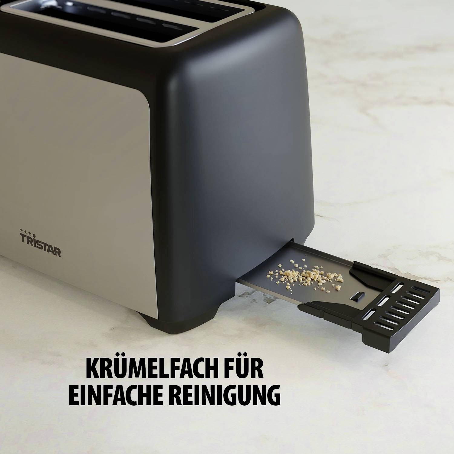 Tristar Toaster Edelstahl
