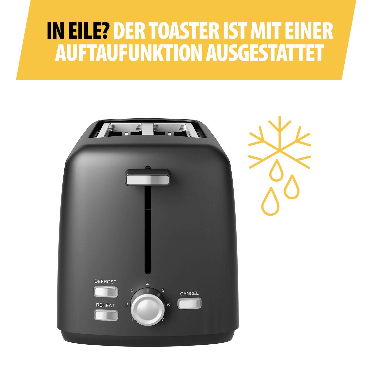 Tristar Toaster Edelstahl