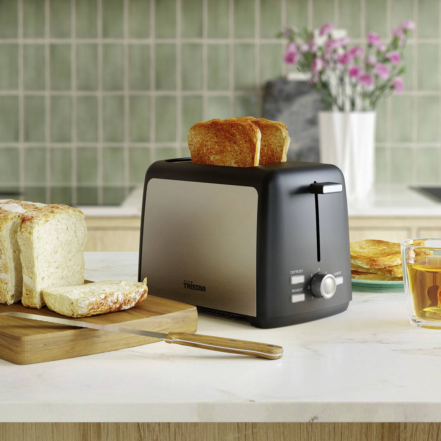 Tristar Toaster Edelstahl