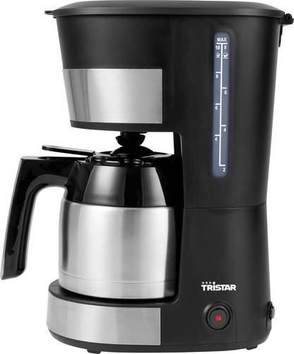Tristar Kaffeemaschine Schwarz Fassungsvermögen Tassen=10 Warmhaltefunktion