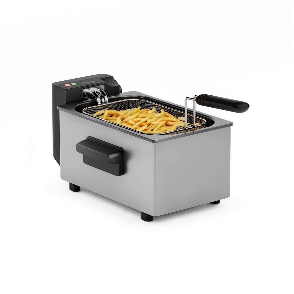 Tristar Fritteuse 3 l 2000 W Silber, Schwarz