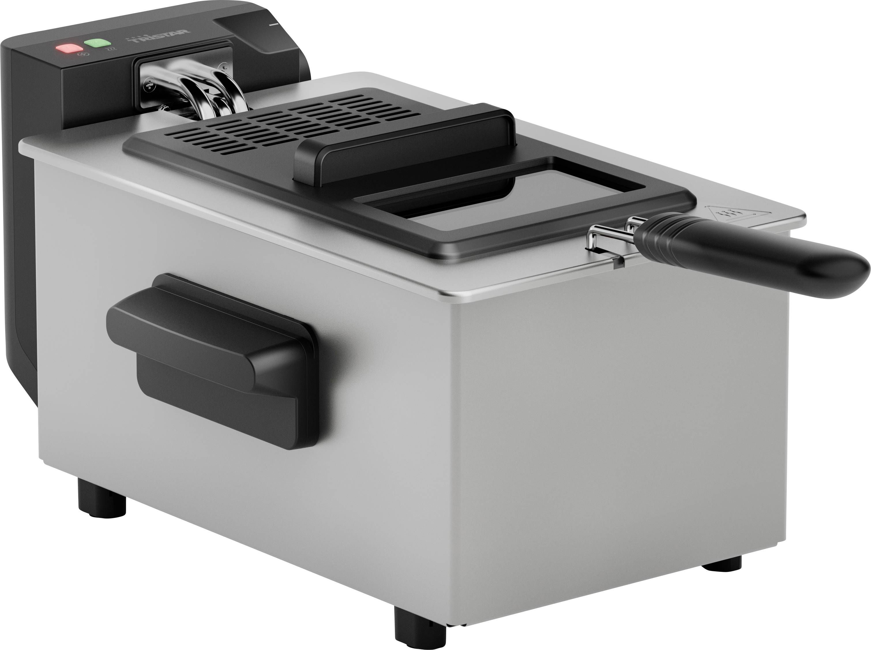 Tristar Fritteuse 3l 2000W Silber, Schwarz