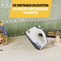 Tristar Handmixer 200W Weiß, Grau Tristar Handmixer 200W Weiß, Grau