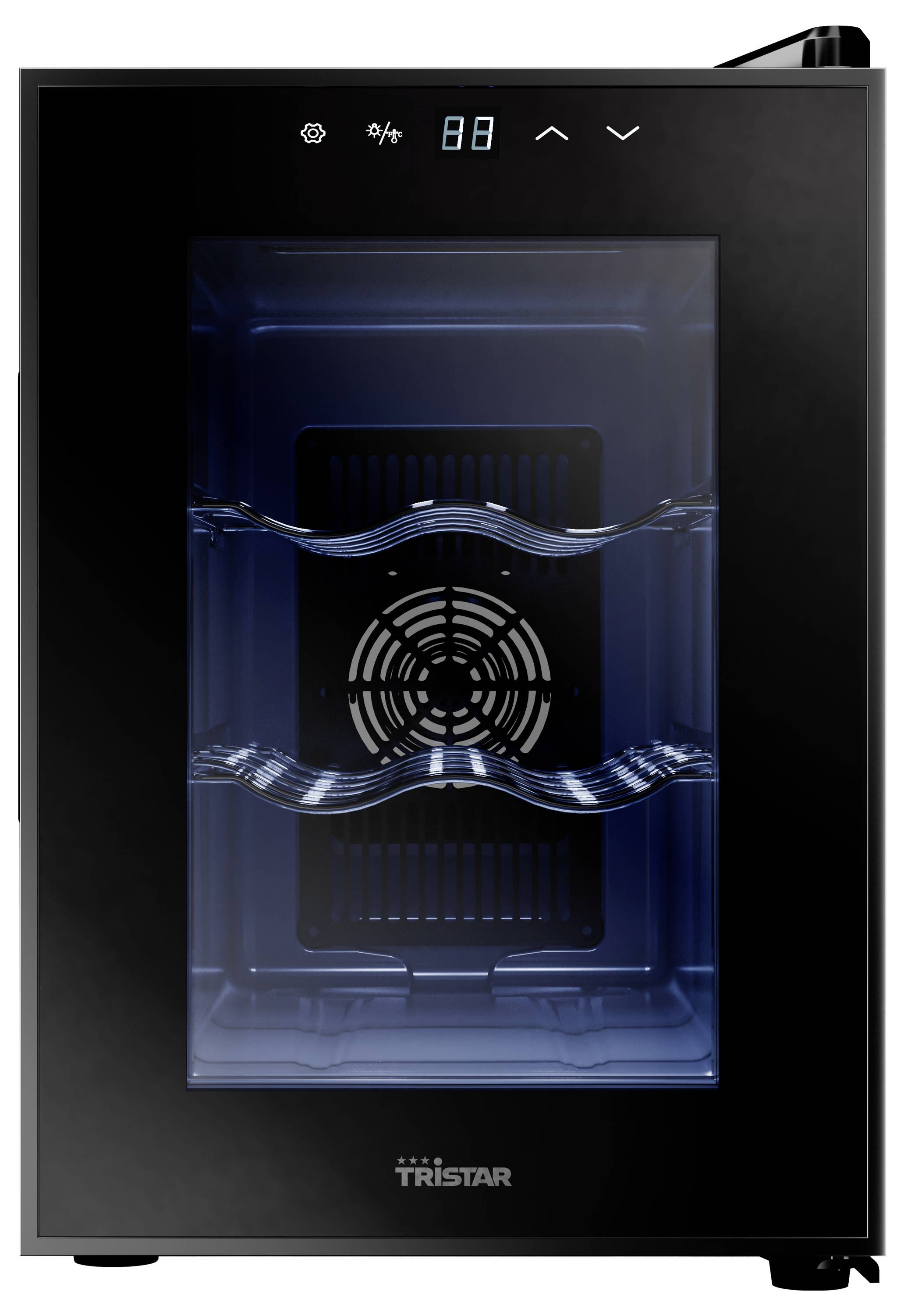 Tristar Flaschenkühler EEK: E (A - G) 17 l Standgerät Schwarz