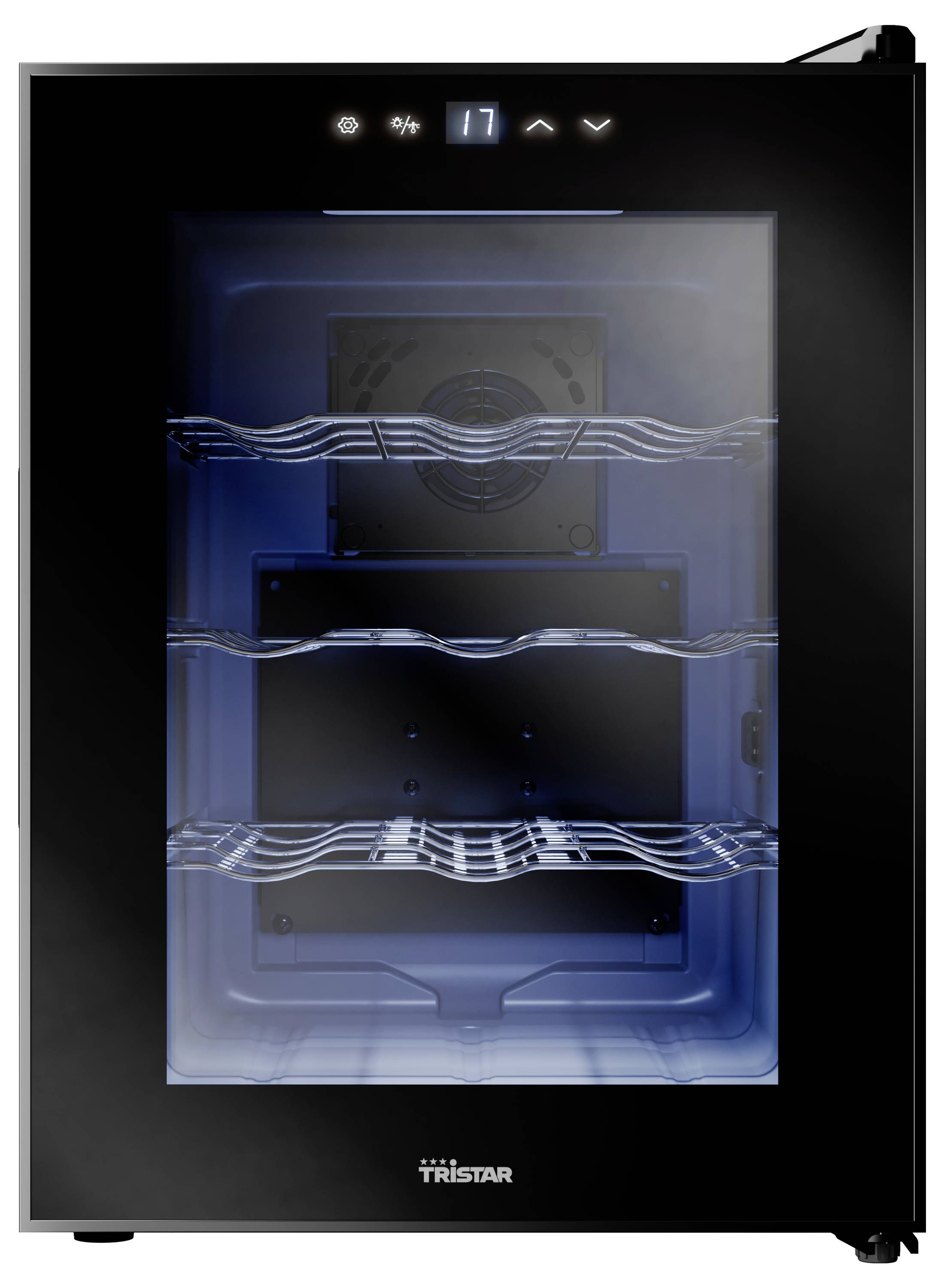 Tristar Flaschenkühler EEK: F (A - G) 58l Standgerät Schwarz